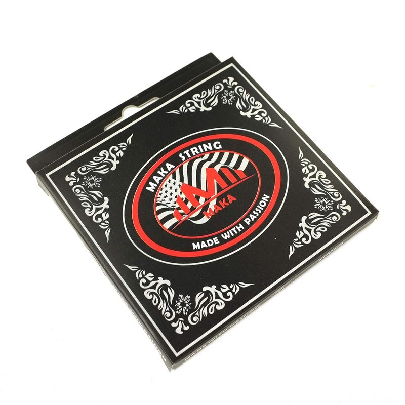 MAKA 20-Pack Economy Single Electric Guitar Strings Bulk .010 High E (Light) 10 Gauge, Individual Packed (New Package) - Image 2